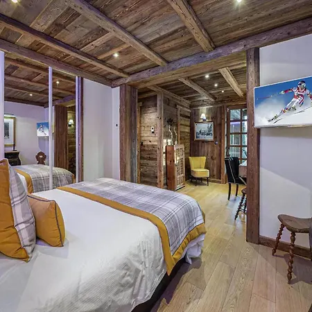 Nice Chalet In Holiday home Megeve